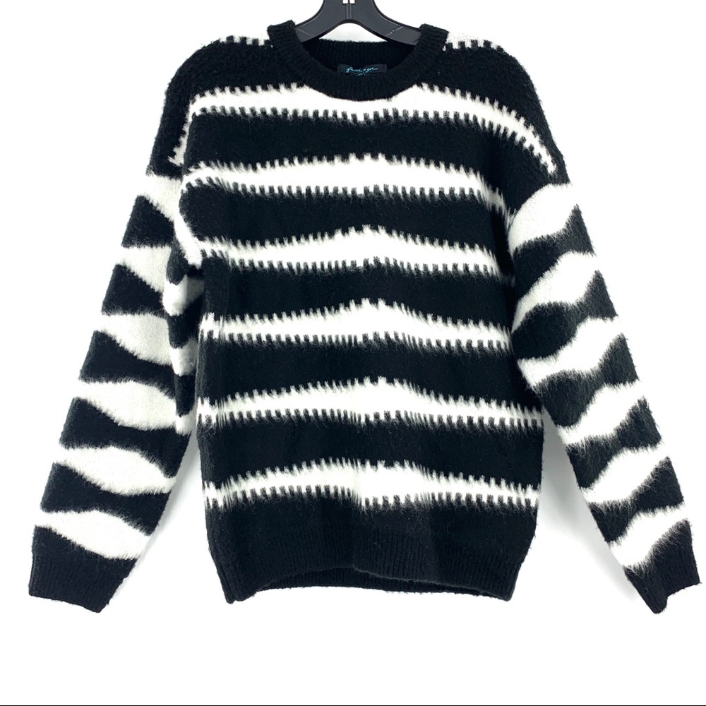 Faith And Zoe Chunky Boho Knit Pattern Sweater